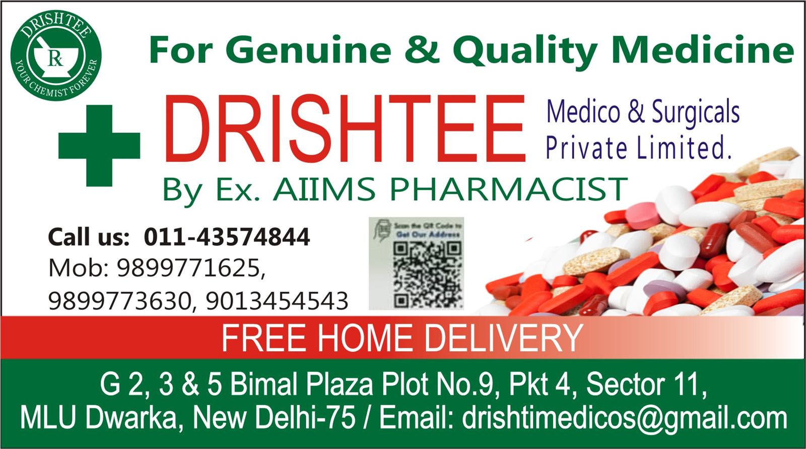 DRISHTEE Medico & Surgicals Private Limited.